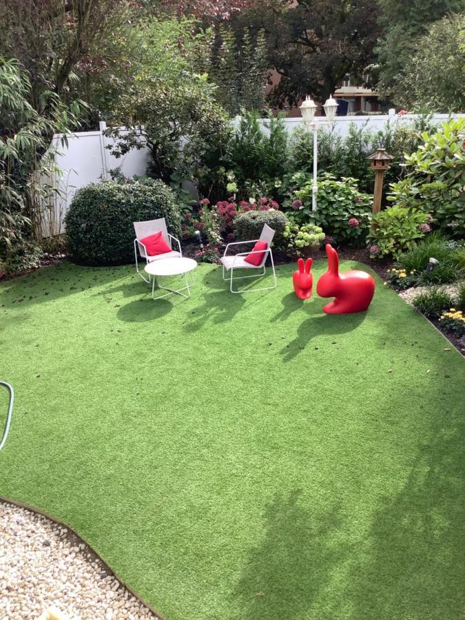 Hideaway Work & Relax, Homeoffice, W-Lan, Privater Dream Garten Neuss Exterior foto